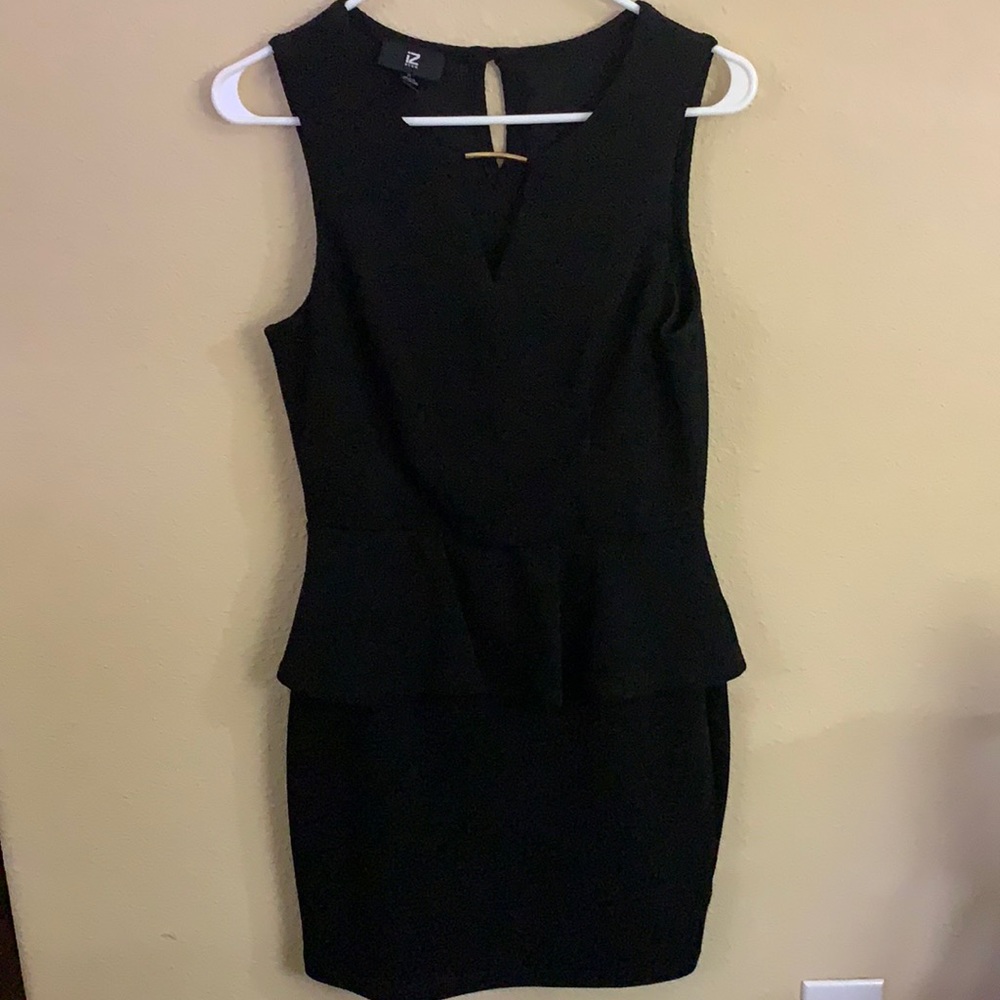 IZ Byer black pencil dress